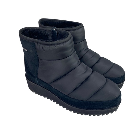 UGG Women's Ridge Mini Boots Black 10 - Picture 4 of 8
